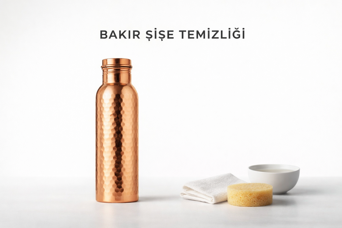 Bakır Şişe Nasıl Temizlenir? En Güvenli Yöntemler (Adım Adım)