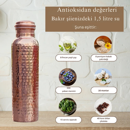 Şimdi Sağlığını Yudumla: %100 Saf Bakır Su Şişesiyle Tanış