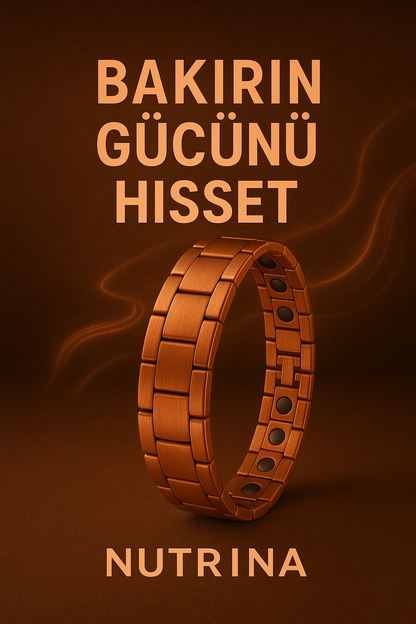 Nutrina Bakır Bileklik – Sağlık ve Şıklığın Gücü