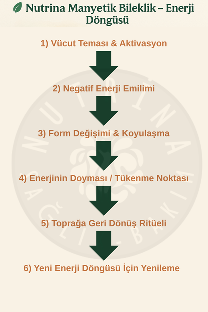 Nutrina Manyetik Bakır Bileşenli Enerji & Denge Bilekliği | Sağlık ve Şıklığın Gücü